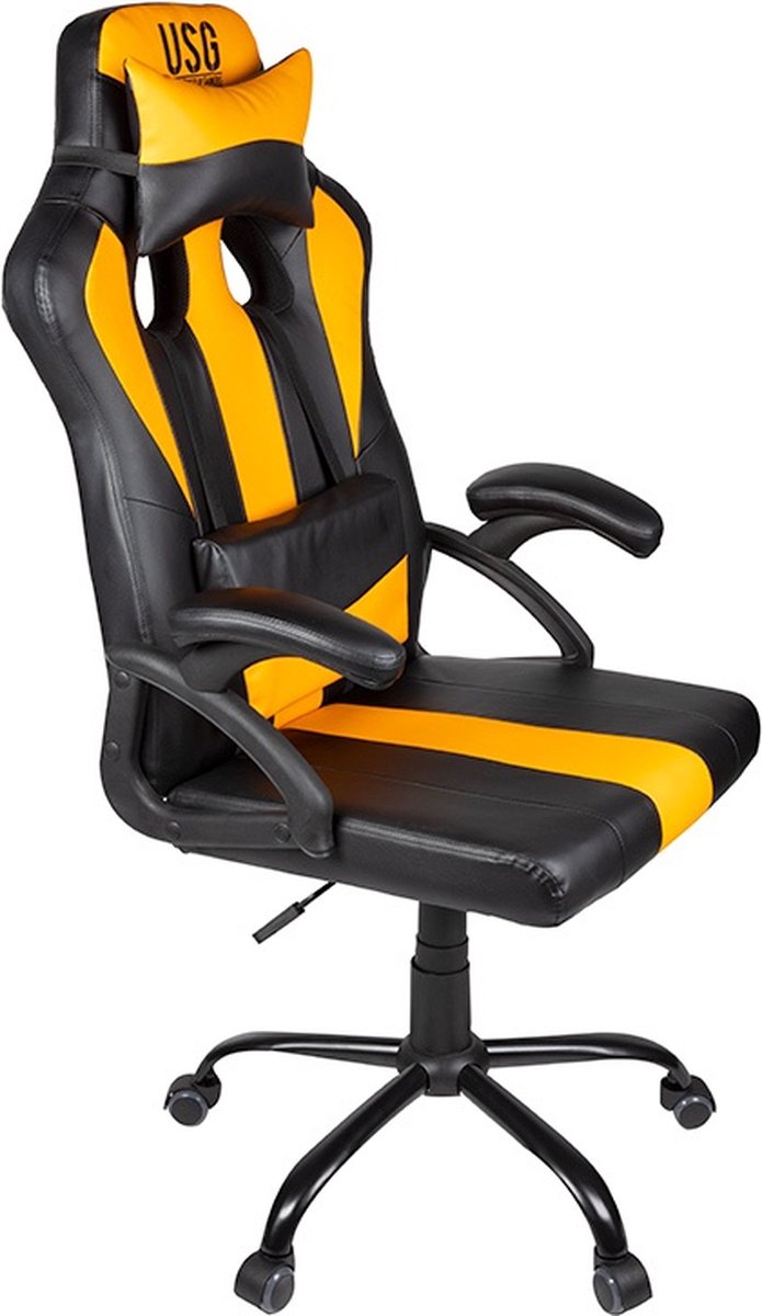 Konix USG Colossus – Gamingstoel ergonomisch – Versterkte constructie – Lendensteun