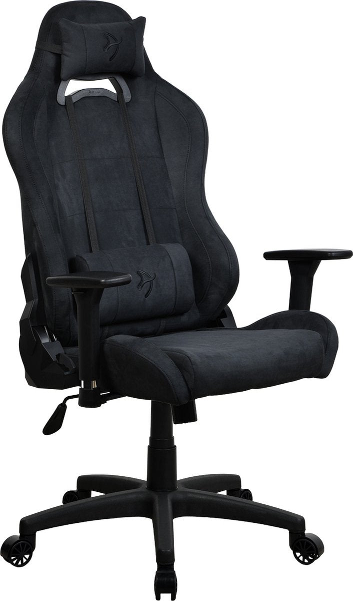 Arozzi Torretta SuperSoft™ - Gaming Chair - Ultra-Soft Fabric - All Black