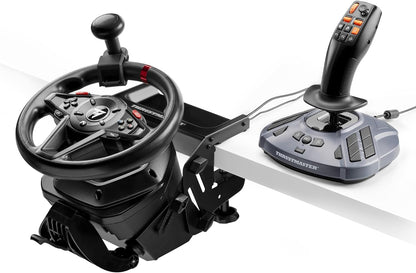 Thrustmaster T128 SimTask Pack with Racing Steering Wheel and FarmStick: Complete Control and Attachment System for Farming Simulation Games