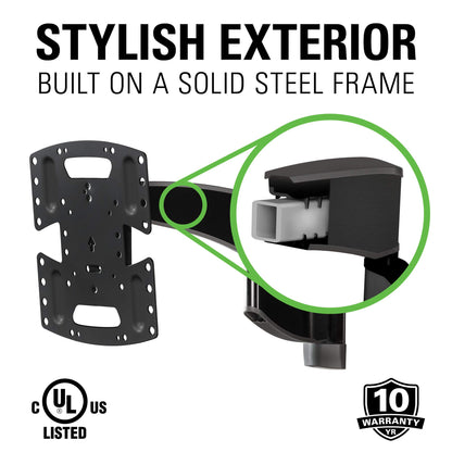 Sanus Support Mural TV VSF716 – Orientation Totale – Noir