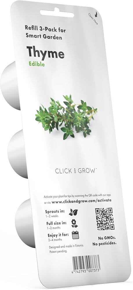 Click & Grow Tijm / 3-pack – Voorgezaaide capsules voor slimme binnentuin