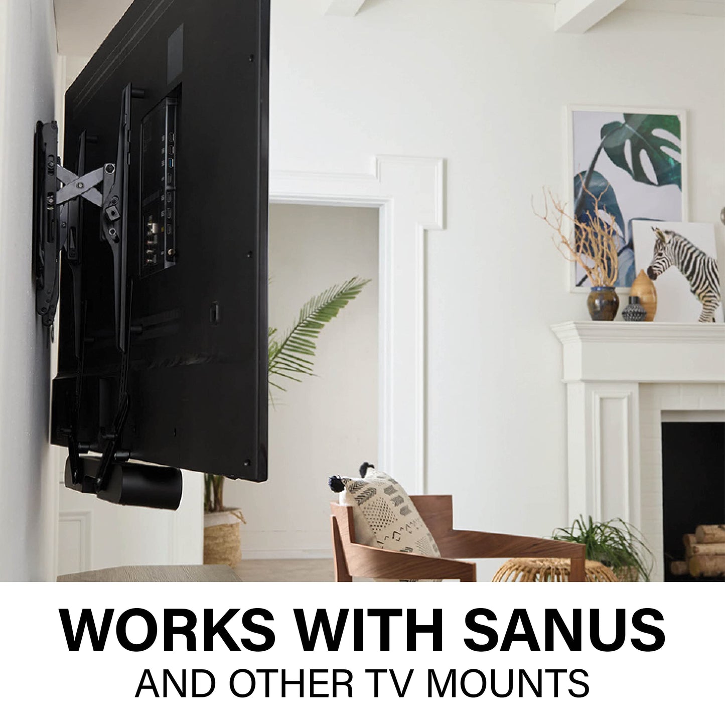 Sanus WSSAFM1 Support pour barre de son TV compatible avec la barre de son Sonos Ray TV