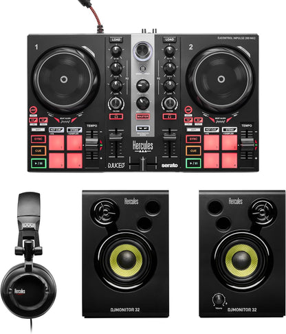 Hercules DJLearning Kit MK2 — All-in-One Kit for Learning to Mix