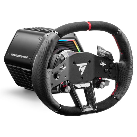 Thrustmaster T818 Black Edition + SF25 + Raceline Pedals III LC – Direct Drive Sim Racing Kit – PC