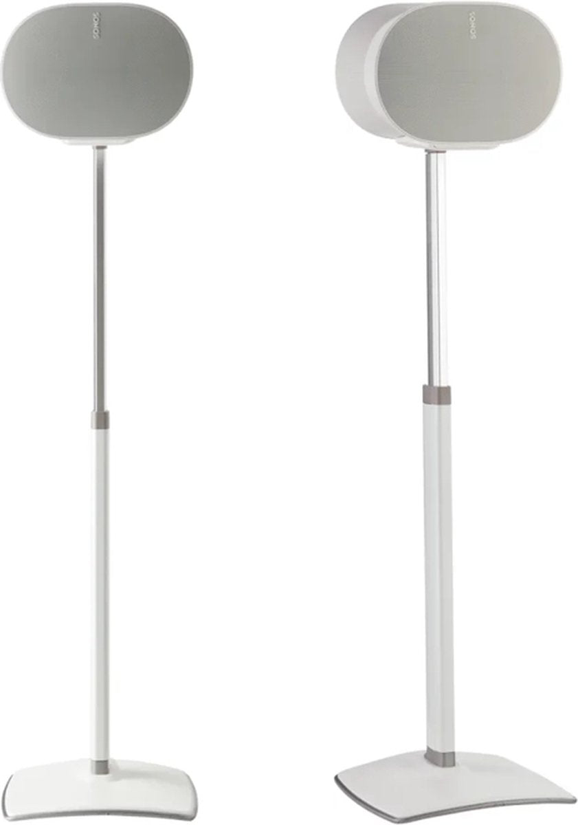 Sanus Verstelbare Speakerstandaarden WSSE3A2-W2 voor Sonos Era 300 – Set van 2 – Wit