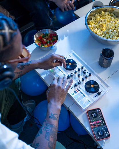 Hercules DJControl Mix Ultra – Contrôleur DJ mobile pour smartphones (iOS/Android)