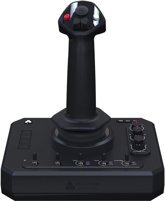 Honeycomb Foxtrot Aviation Stick – Joystick d’aviation avec système de résistance – PC/Mac