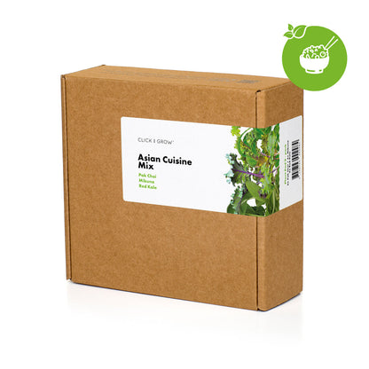 Click & Grow Navulling Zadenmix – Aziatische Keuken – 9 Capsules (3x3) – Slimme Moestuin