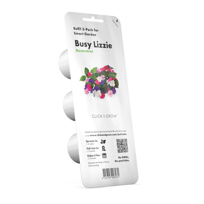 Click & Grow Vlijtig Liesje / 3-pack – Voorgezaaide bloemencapsules voor slimme binnentuin