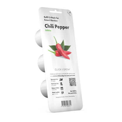 Click & Grow Chilipeper / 3-pack – Voorgezaaide capsules voor slimme binnentuin