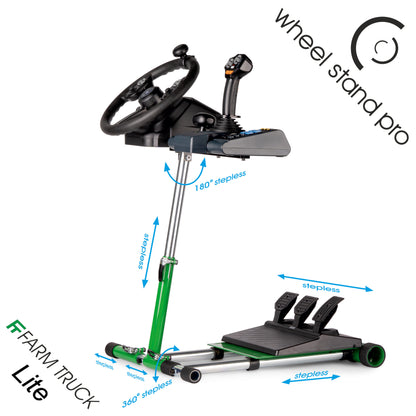 Wheel Stand Pro Farm Truck Lite – Support de Volant – Version Noire