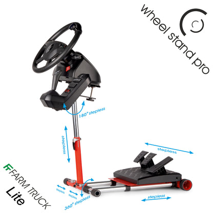 Wheel Stand Pro Farm Truck Lite – Support de Volant – Version Noire