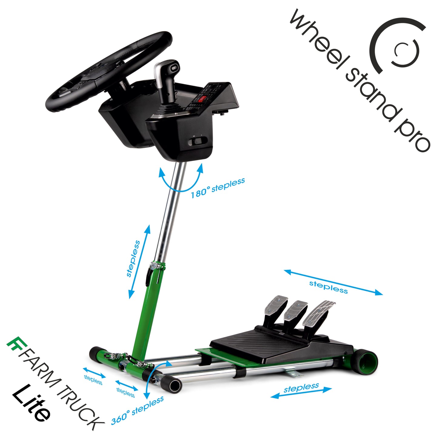 Wheel Stand Pro Farm Truck Lite – Support de Volant – Version Noire