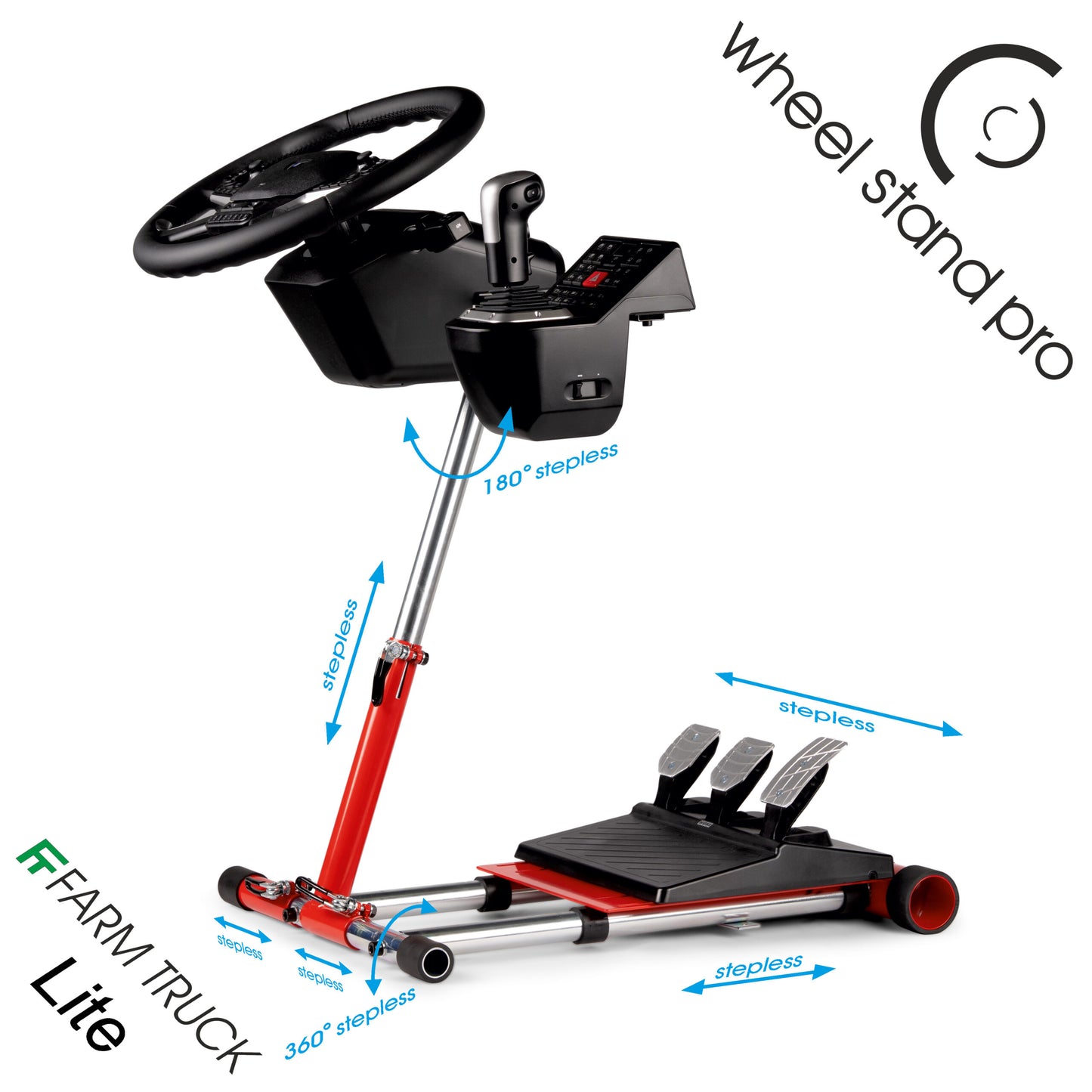 Wheel Stand Pro Farm Truck Lite – Support de Volant – Version Noire