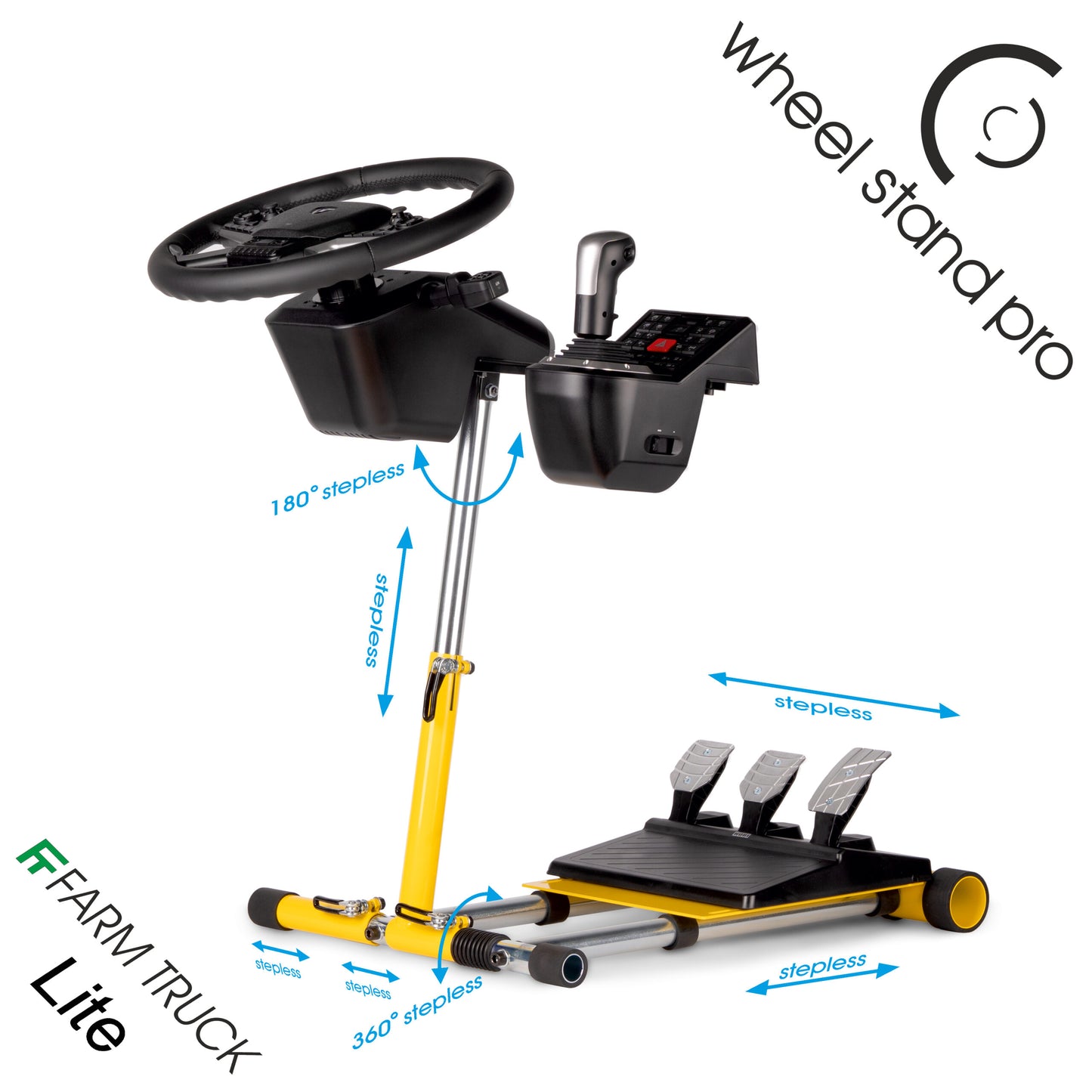 Wheel Stand Pro Farm Truck Lite – Support de Volant – Version Noire