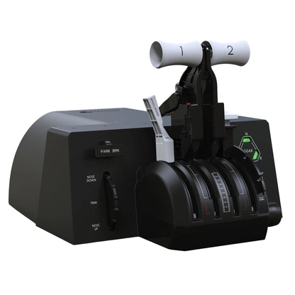 Honeycomb Bravo Throttle Quadrant – Manettes des gaz avec autopilote & panneau d’alertes – PC