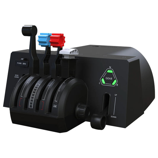 Honeycomb Bravo Throttle Quadrant – Manettes des gaz avec autopilote & panneau d’alertes – PC