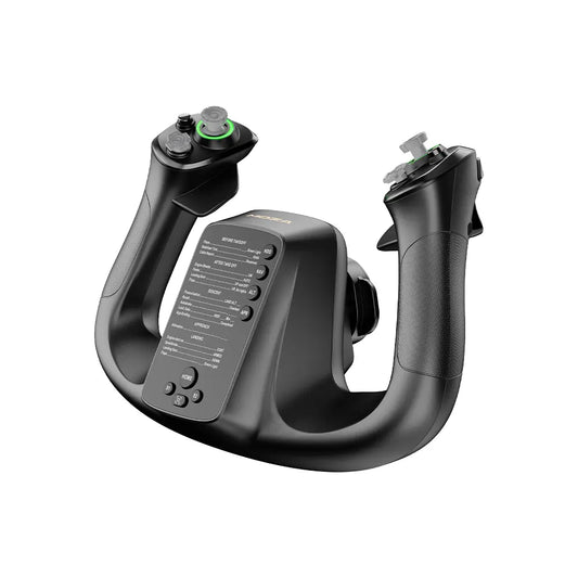 Moza Racing MFY Yoke – Premium-Flugruder für Renn- und Flugsimulatoren – USB-PC-Controller
