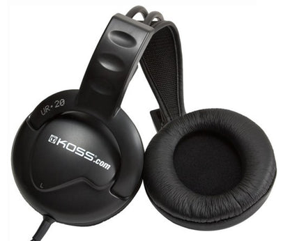 Koss UR-20 Hoofdtelefoon – Over-Ear – Comfortabel – Zwart