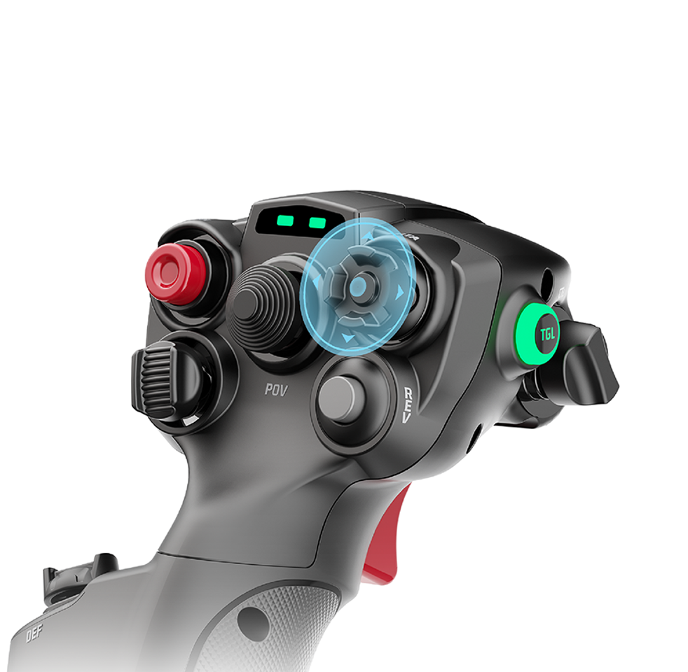 MOZA MHG Flight Stick – Joystick de simulation de vol – PC