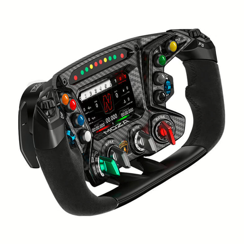 Moza Racing Lamborghini Essenza SCV12 – Volant Réplique (Sans Base)