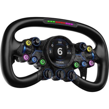 Moza Racing Vision GS, Volant (Noir/carbone)