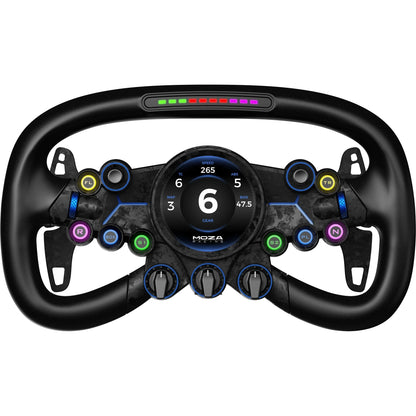 Moza Racing Vision GS, Volant (Noir/carbone)