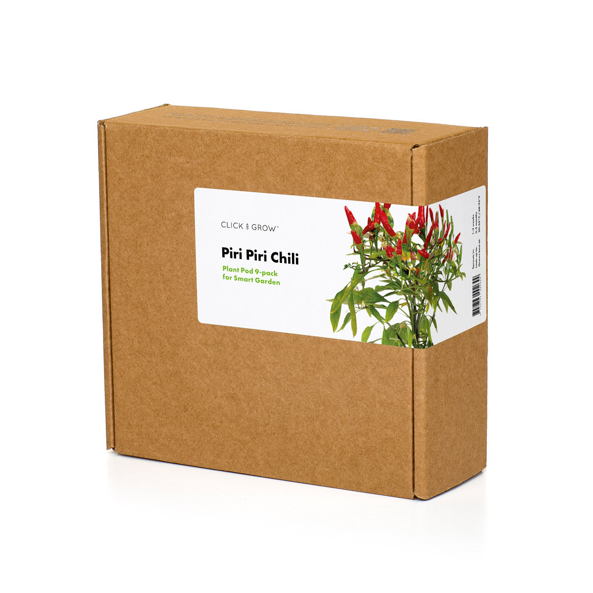 Click & Grow Piri piri chilipeper / 3-pack – Voorgezaaide capsules voor slimme binnentuin