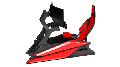 Res‑Tech GT Cockpit met Carbon Stoel – Simracing Cockpit