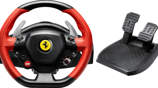 Thrustmaster Ferrari 458 Spider - Racestuur en Pedalen - Met vibratie - Voor Xbox One, Xbox Series S & X