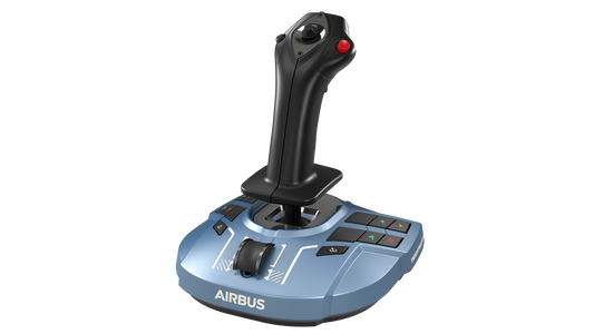 Thrustmaster TCA Sidestick X Airbus Edition – Joystick mit USB-Hub – Für PC und Xbox Series X|S