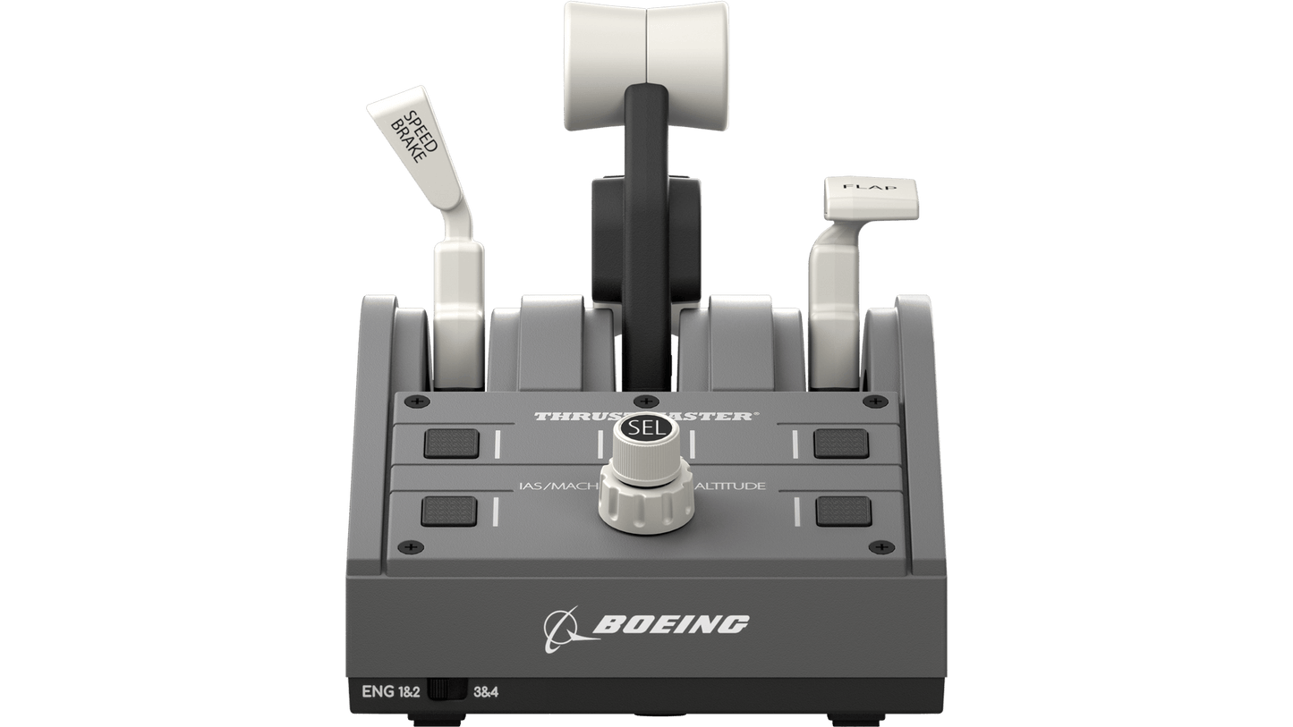 Thrustmaster TCA Quadrant Boeing Edition – Flight Control Systeem – Replica throttle-quadrant – Voor PC/Xbox Series X|S