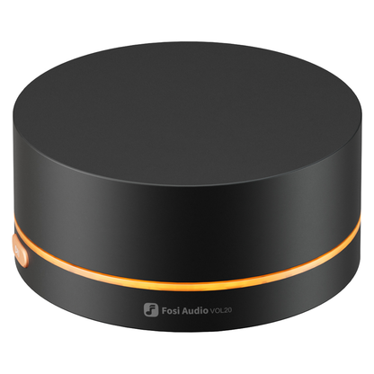 Fosi Audio VOL20 – Bluetooth/USB-Lautstärkeregler mit RGB – Schwarz