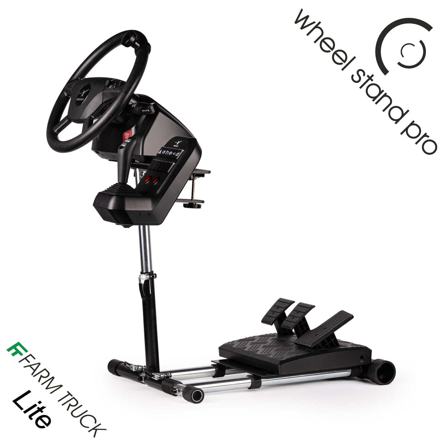 Wheel Stand Pro Farm Truck Lite – Steering Wheel Stand – Black Version