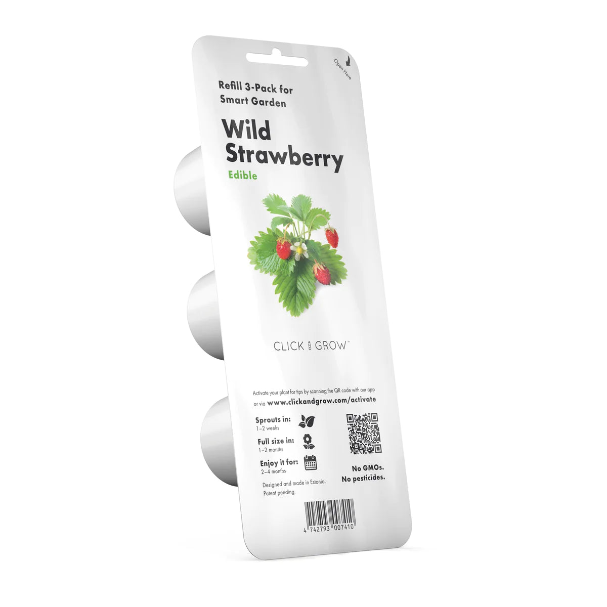 Click &amp; Grow Wild Strawberry / 3-pack