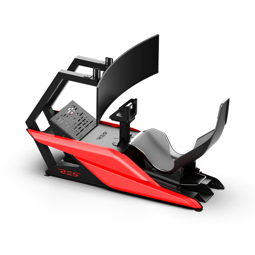 Res‑Tech GT Cockpit met Carbon Stoel – Simracing Cockpit