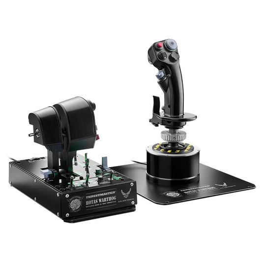 Thrustmaster HOTAS Warthog MKII – Joystick + Double Manette des Gaz – PC