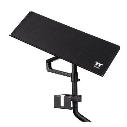 Thermaltake Tastatur- und Mausablage – Tastatur- und Mausablage für Simulationscockpits – Höhen-, neigungs- und drehbar verstellbar – Schwarz