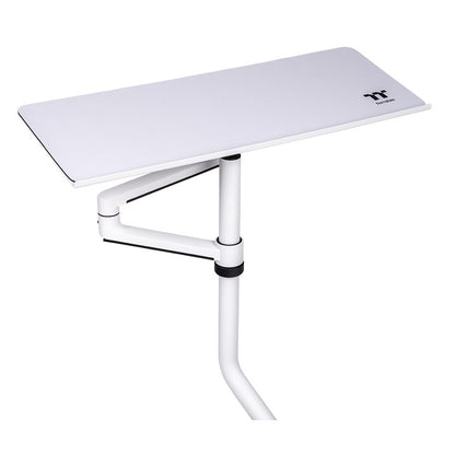 Thermaltake Tastatur- und Mausablage – Tastatur- und Mausablage für Simulationscockpits – Höhen-, neigungs- und drehbar verstellbar – Weiß