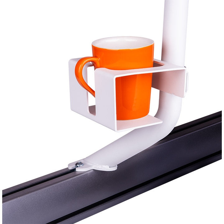 Thermaltake Tastatur- und Mausablage – Tastatur- und Mausablage für Simulationscockpits – Höhen-, neigungs- und drehbar verstellbar – Weiß