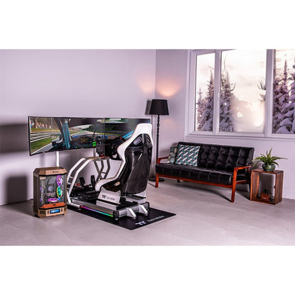 Thermaltake Sim Rig Bodenmatte – Rutschfeste Bodenmatte für Rennsimulatoren