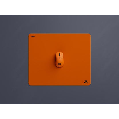 Tapis de souris gaming – Grande taille 480×400 mm – Surface texturée – Mousse Poron 6 mm – Couleur orange