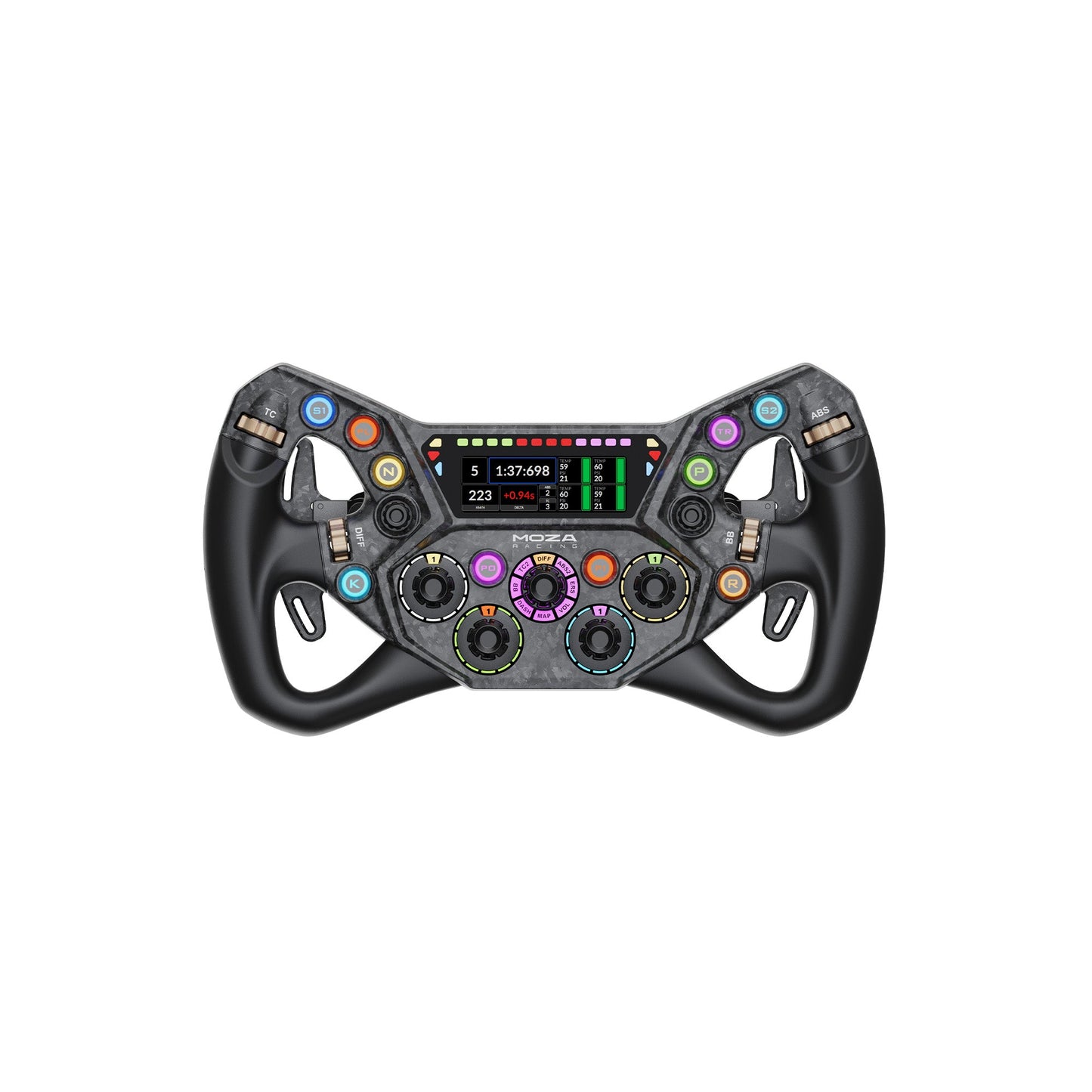 MOZA KS Pro Steering Wheel – Volant de course Formula/GT – PC