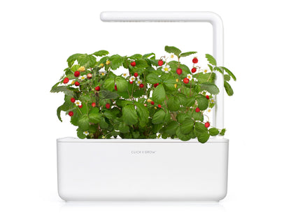 Click & Grow Smart Garden 3, Wit – Slimme compacte binnentuin met LED-licht