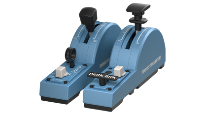 Thrustmaster TCA Quadrant Airbus Edition – Flugsteuerungssystem – Add-on für TCA Quadrant – für PC