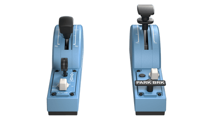 Thrustmaster TCA Quadrant Airbus Edition – Flugsteuerungssystem – Add-on für TCA Quadrant – für PC