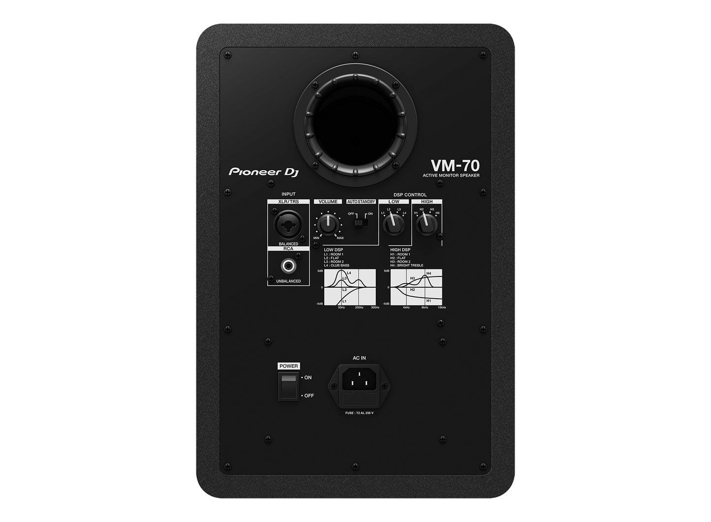 Pioneer VM-70 7" Monitorlautsprecher (Einzel)