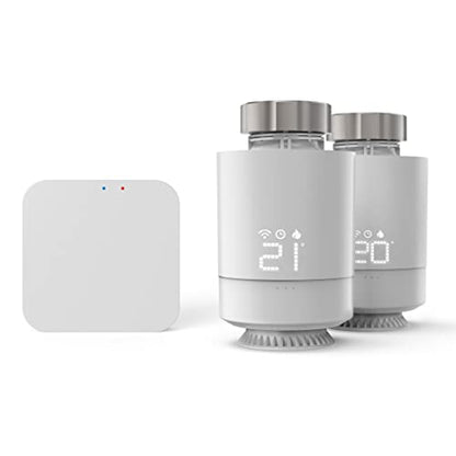 Hama Verwarmingsregeling wifi, 2x slimme radiatorthermostaat + basis