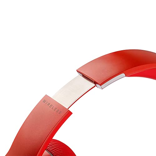 Edifier W820BT Supra-aurales Stirnband Rot – Kopfhörer (supra-aural, Stirnband, verkabelt und kabellos, 20–20.000 Hz, 32 Ohm, rot)