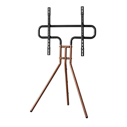 Hama Tv-standaard "schildersezel", 191 cm (75"), hoogte var., hout-look walnoot